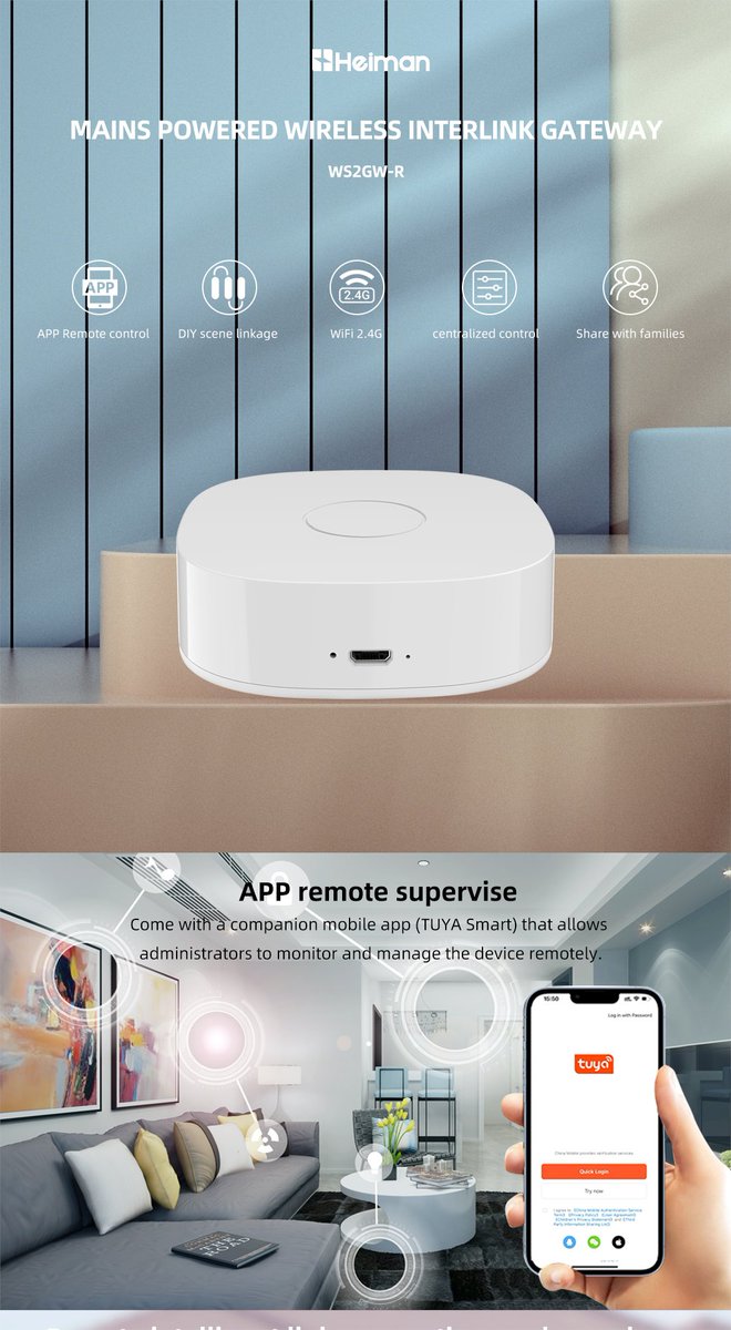 heimantech's tweet image. Heiman smart interlinked gateway #smartgateway