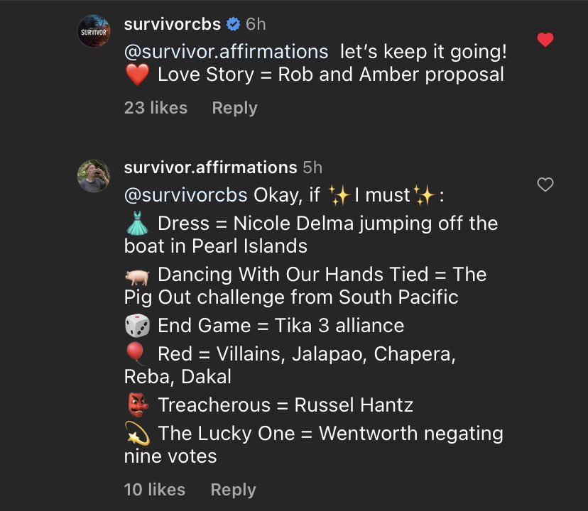 marystanne's tweet photo. this is the crossover i’ve been dying for #survivor45 https://t.co/vBdi9Kg8RX