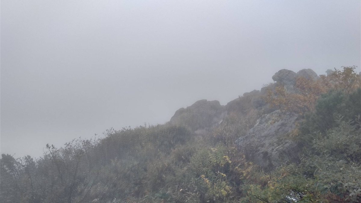 先週行った燧ヶ岳だけど
俎嵓で悪天で
この先の紫安嵓に行けなかった！

またリベンジ！