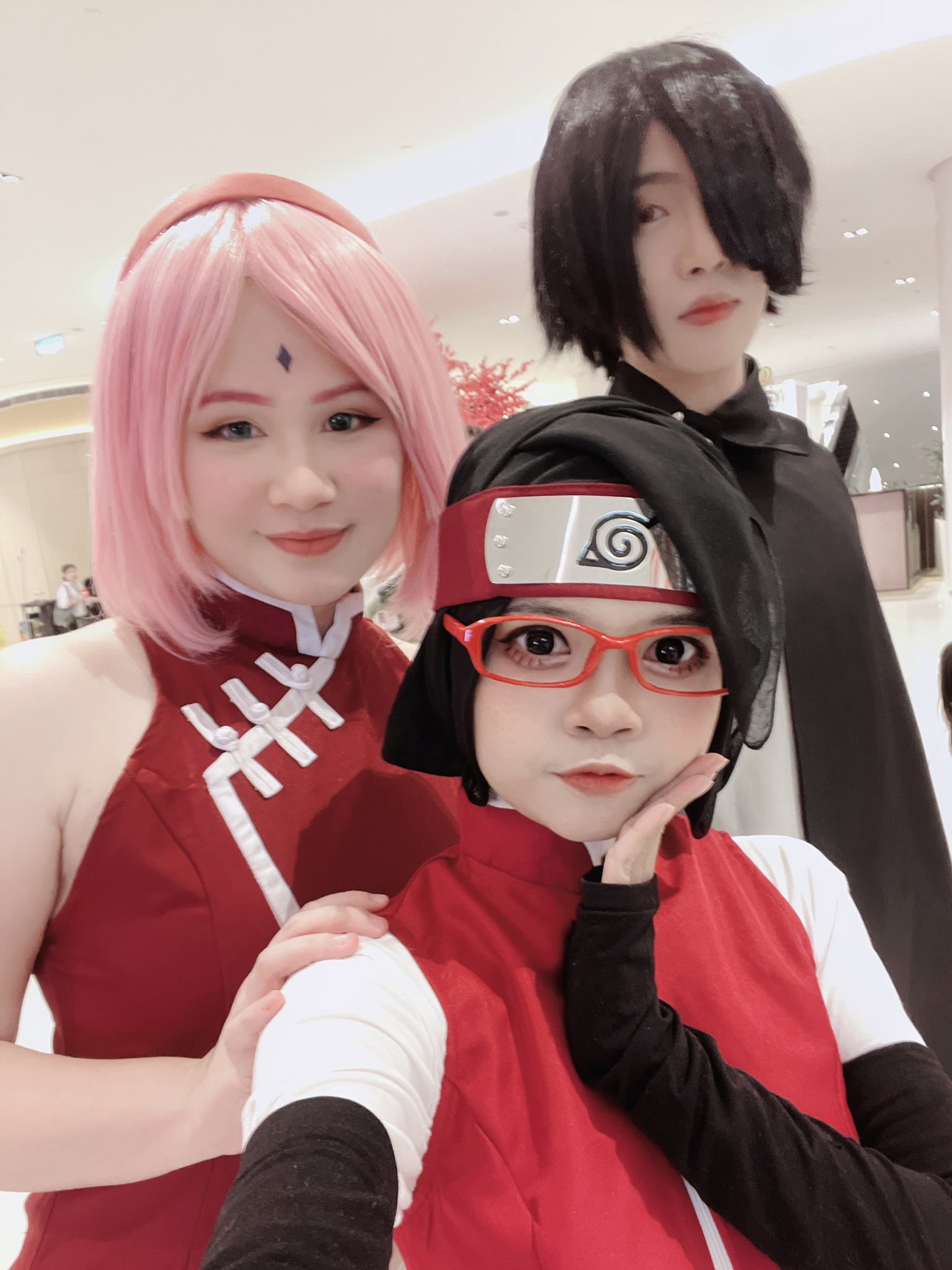 アイ on X: Uchiha Family ❤️ @twtNarutoMY #uchihasarada #hijabcosplay #sarada  #cosplay #BorutoNarutonextgenerations #hijabcosplayer #cosplayhijab  #saradacosplay #uchihasaradacosplay #naruto #narutocosplay #cosplay # cosplayer #Sasusaku #uchihasasuke ...