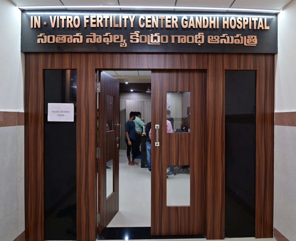 BRSHarish's tweet photo. Today is a historic milestone as Telangana government sets up the first government IVF (In vitro fertility) center at Gandhi hospital. 

Thanks to Hon’ble  #CMKCR garu’s visionary leadership, expensive IVF treatments are now free making services accessible and affordable to people. Telangana continues to lead the way, setting an example that the entire nation can follow. Join us in celebrating this monumental achievement of #ArogyaTelangana 

“Telangana implements and the Nation follows”