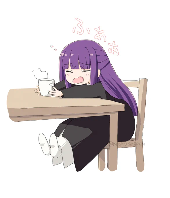 フェルンだって眠たい #フリーレン #frieren