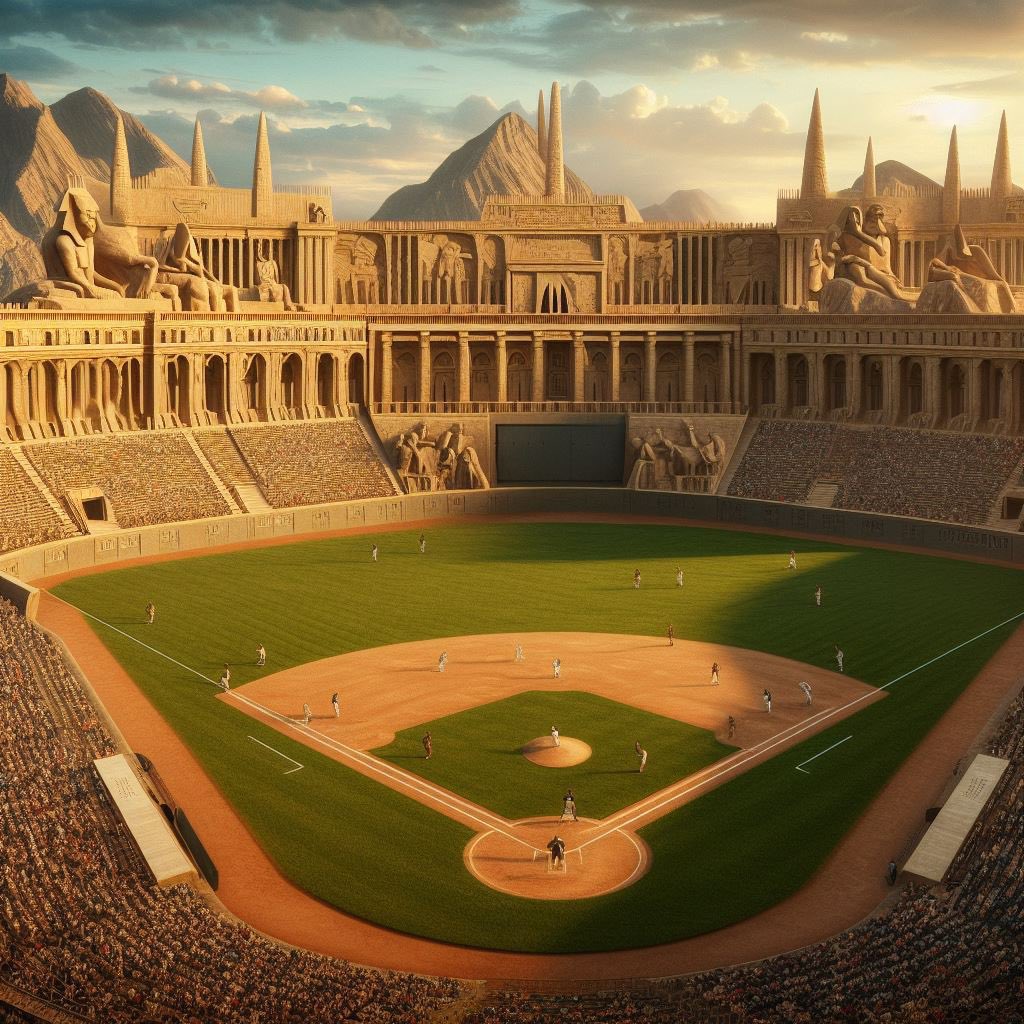 MLBcathedrals's tweet image. If the ancient Egyptians had baseball…

Image via: @AthleticsRants