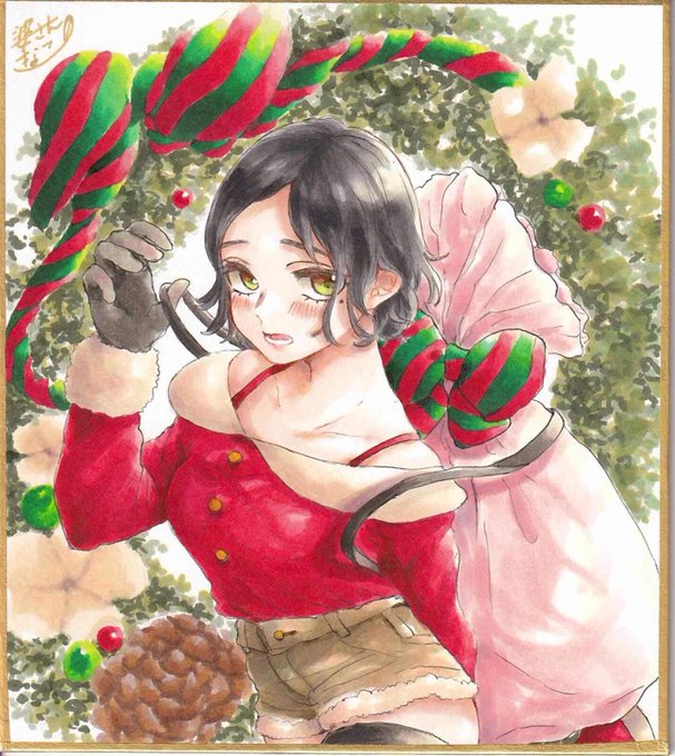 「クリスマスローズ」#コピック #illustration 