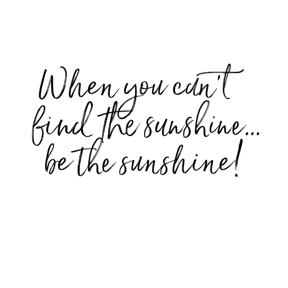 Be the one