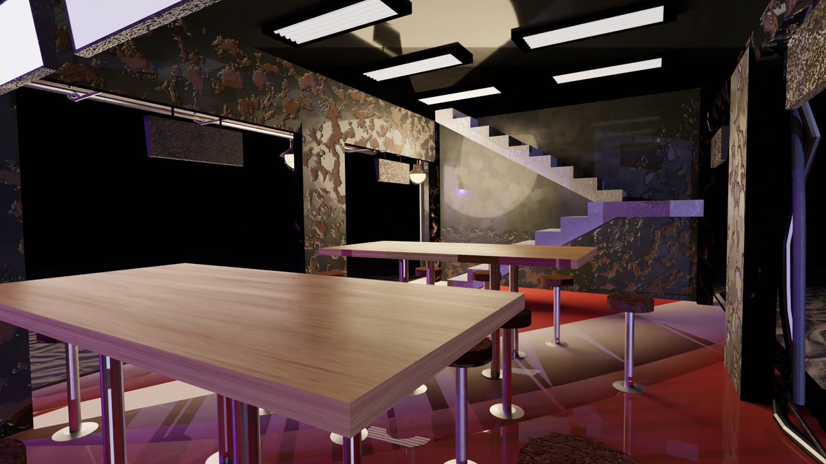 MUA_MUADAO's tweet photo. Introducing one of the π MUA #CallForDesign - The CHOSEN ONE Awards of #Ultiverse Terminus City: "Muaverse Bar" by the MUA Initiator messchen!
"A tavern designed in the name of the organizer, friends of Thunder space, if you are tired from playing in the casino, you can come here to have a drink with your friends and continue the carnival until late at night." π#MUASharing