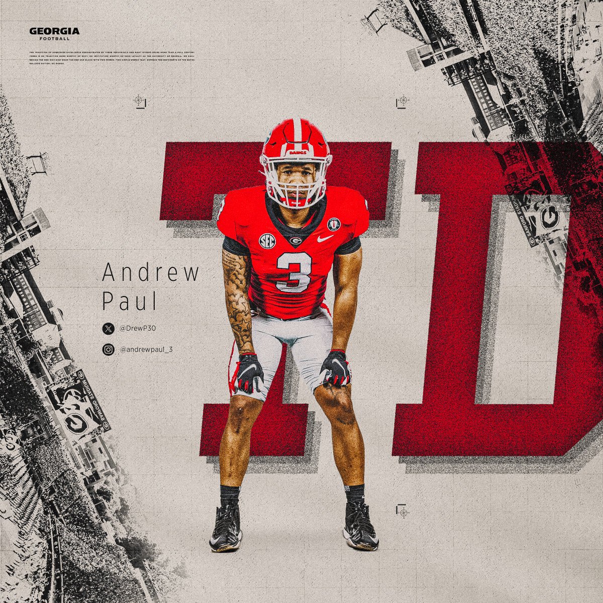 .<a href="/BrockVandagriff/">Brock 🌊</a> finds <a href="/DrewP30/">Andrew Paul</a> for 6⃣

#GoDawgs