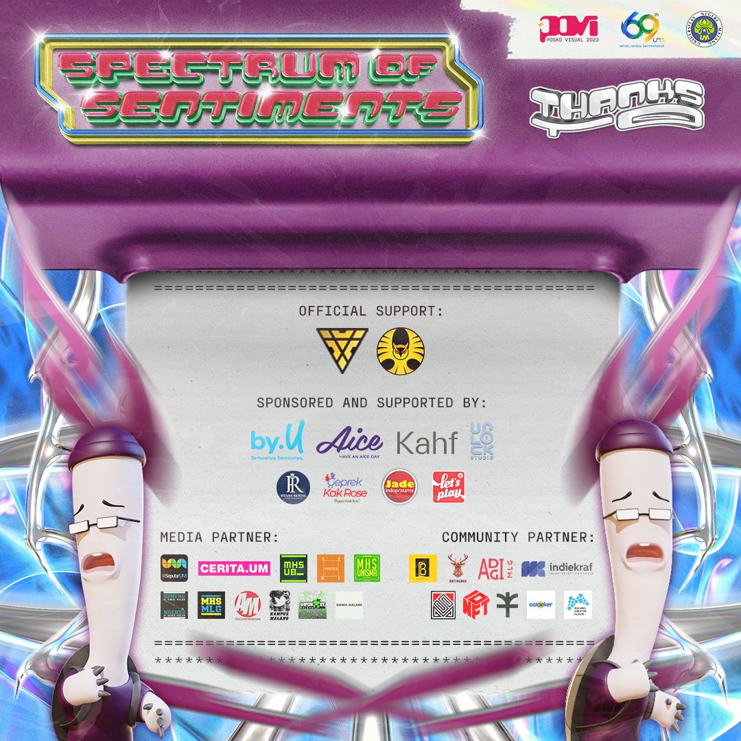 posko_visual's tweet photo. Hi, Povies! β
Dibawah ini adalah timeline untuk last day, DAY 3 Pameran Poster Internasional #PoskoVisual2023 β¨ yuk kita cari tau keseruan apa aja yang ada hari ini! π https://t.co/Ol32N65gmH