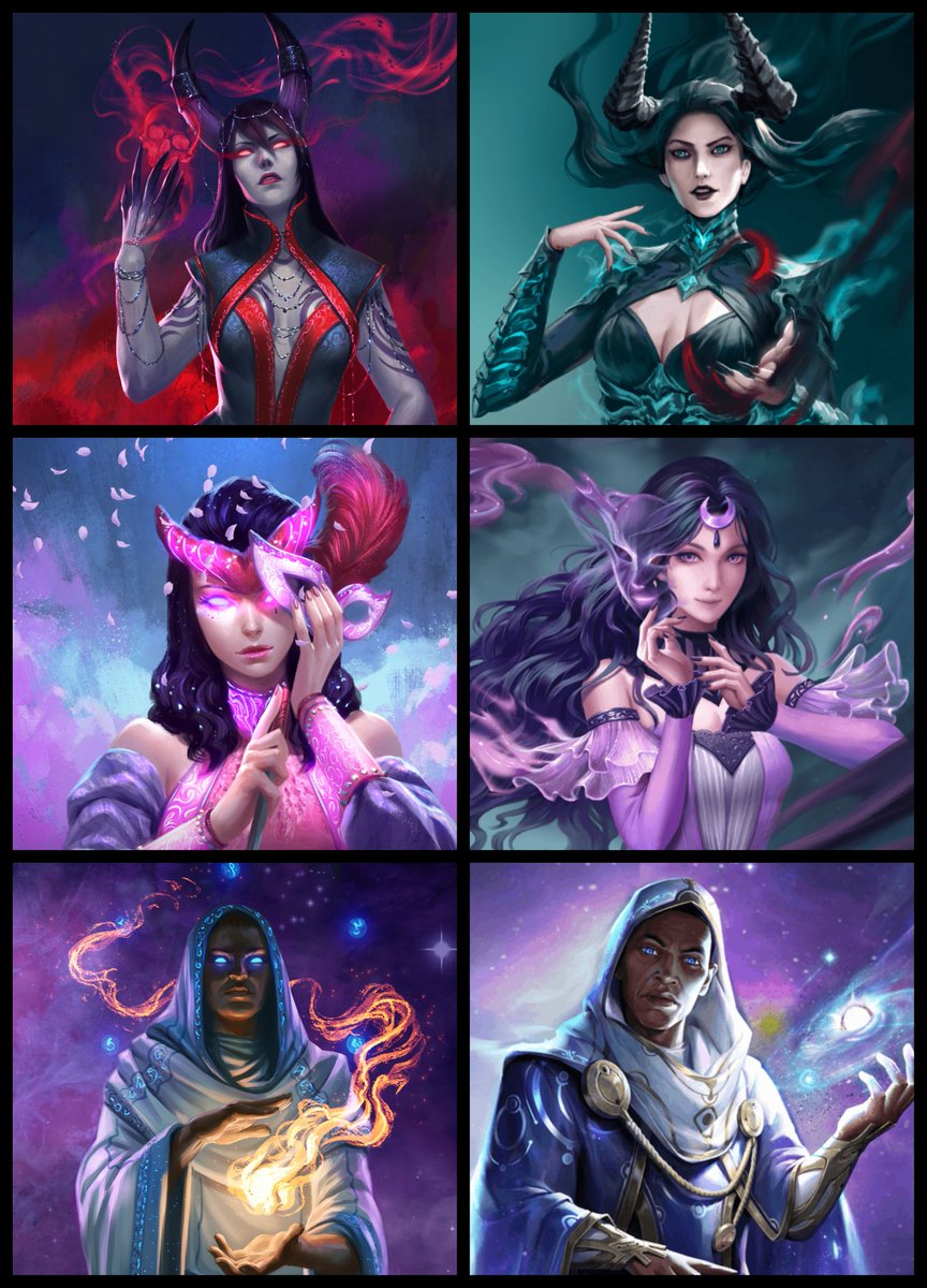 THE GODS 

Season 1 vs. Season 2

Looking at it like this, you really see how much detail has been added to the new designs. 

So hyped for Season 2🔥🔥🔥
#GodsUnchained