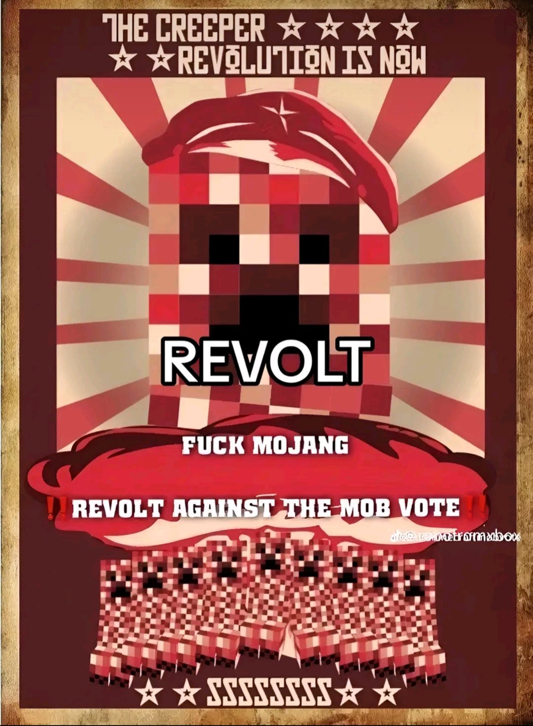United we bargain, divided we beg”: The 2023 Minecraft mob vote