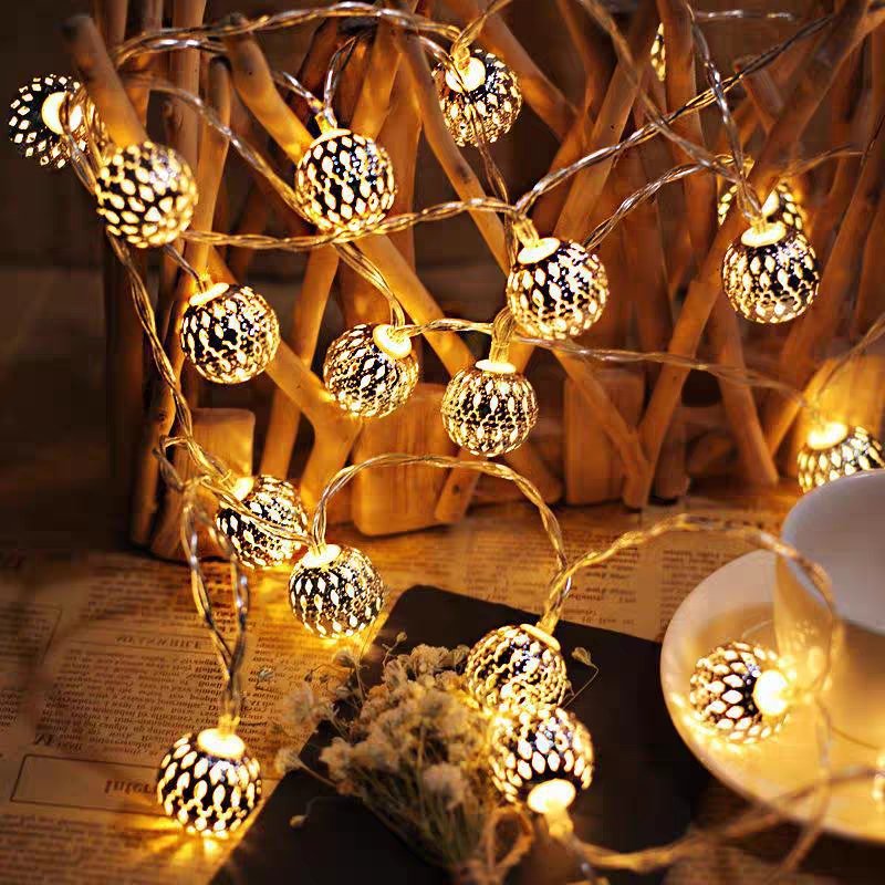 nbakilight's tweet image. moroccoball string lights battery&amp;amp;usb powered #ledstringlights #batterystringlights #homedecorlights #lumièresdécoratives #ledlichterkette #decorativelighting #Akilight