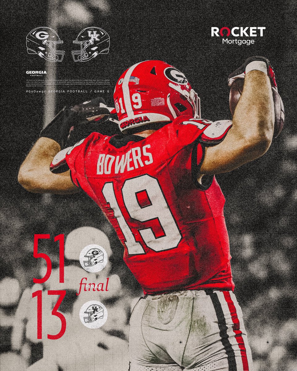 GeorgiaFootball's tweet image. DAWWWWWWGS ON 🔝

#GoDawgs | @RocketMortgage