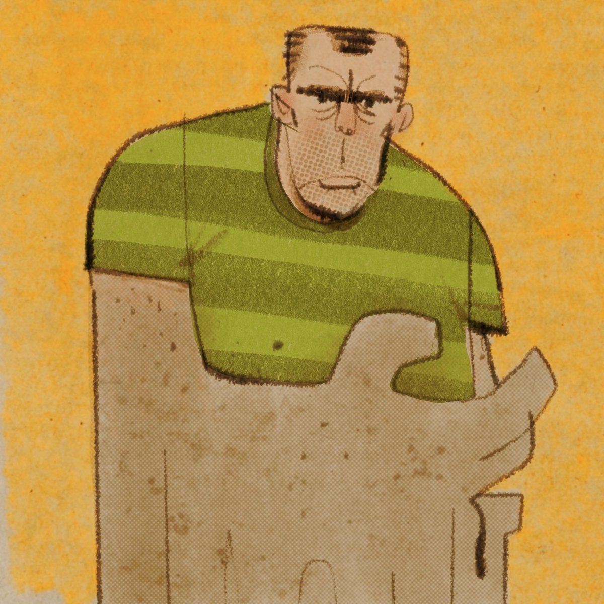 neilaglet's tweet photo. Sandman for #ditkotober https://t.co/ggqPHV4X4p