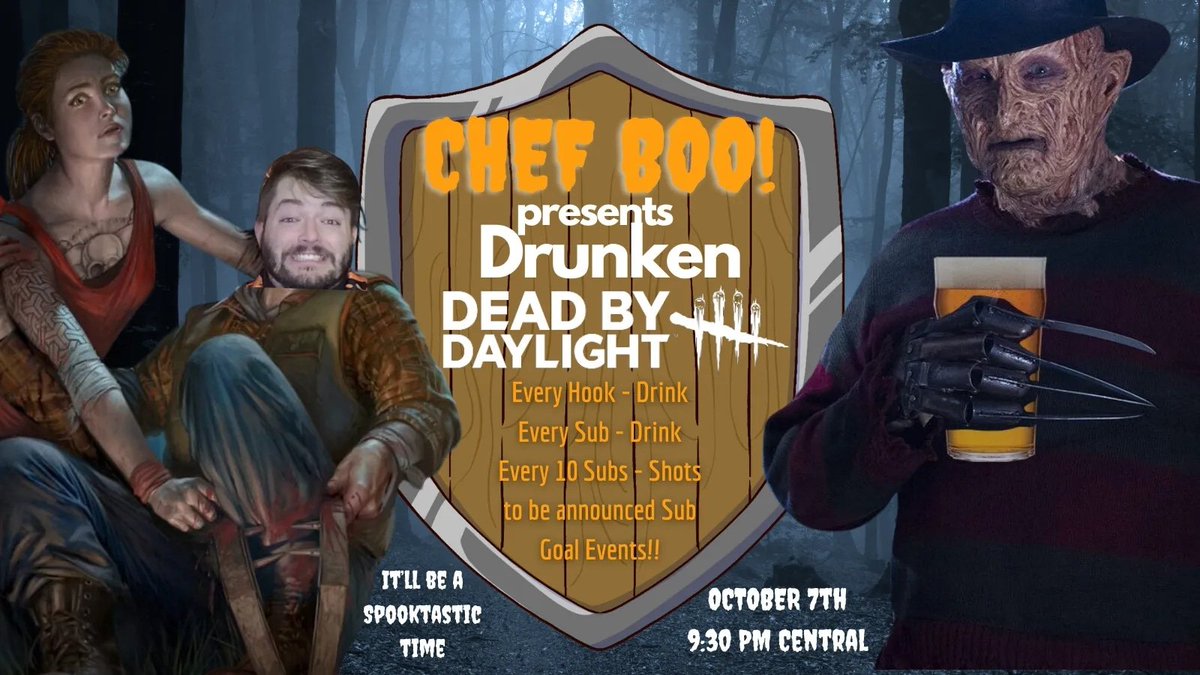 Chef_BooGaming's tweet photo. We are LIVE!!! And getting white girl wasted! Come hang out and enjoy the chaos 
https://t.co/4fiIIJWa0F https://t.co/DNuPr4O9Ki
