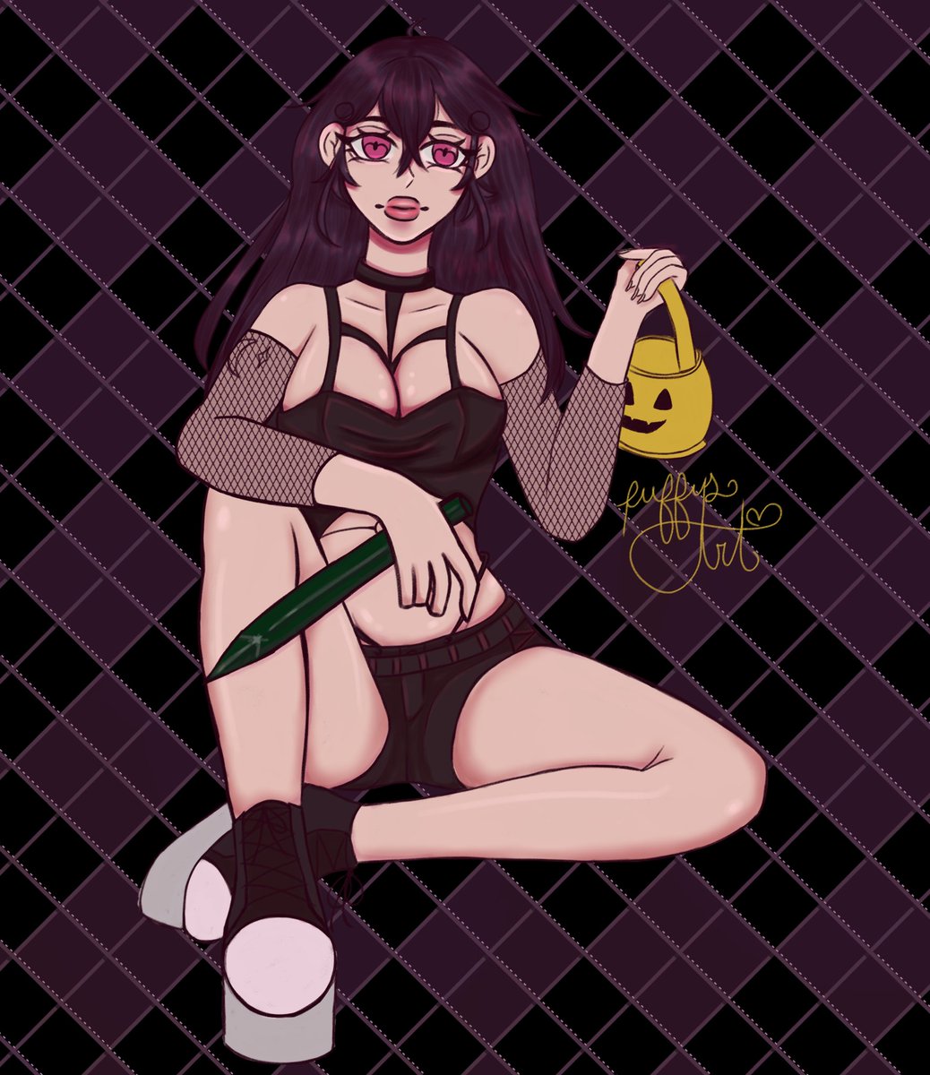 🧡finished spooky art🧡
         🖤     🎃     🖤
#art #lineart #artist #cuteart #artmoots #animeart #sketch