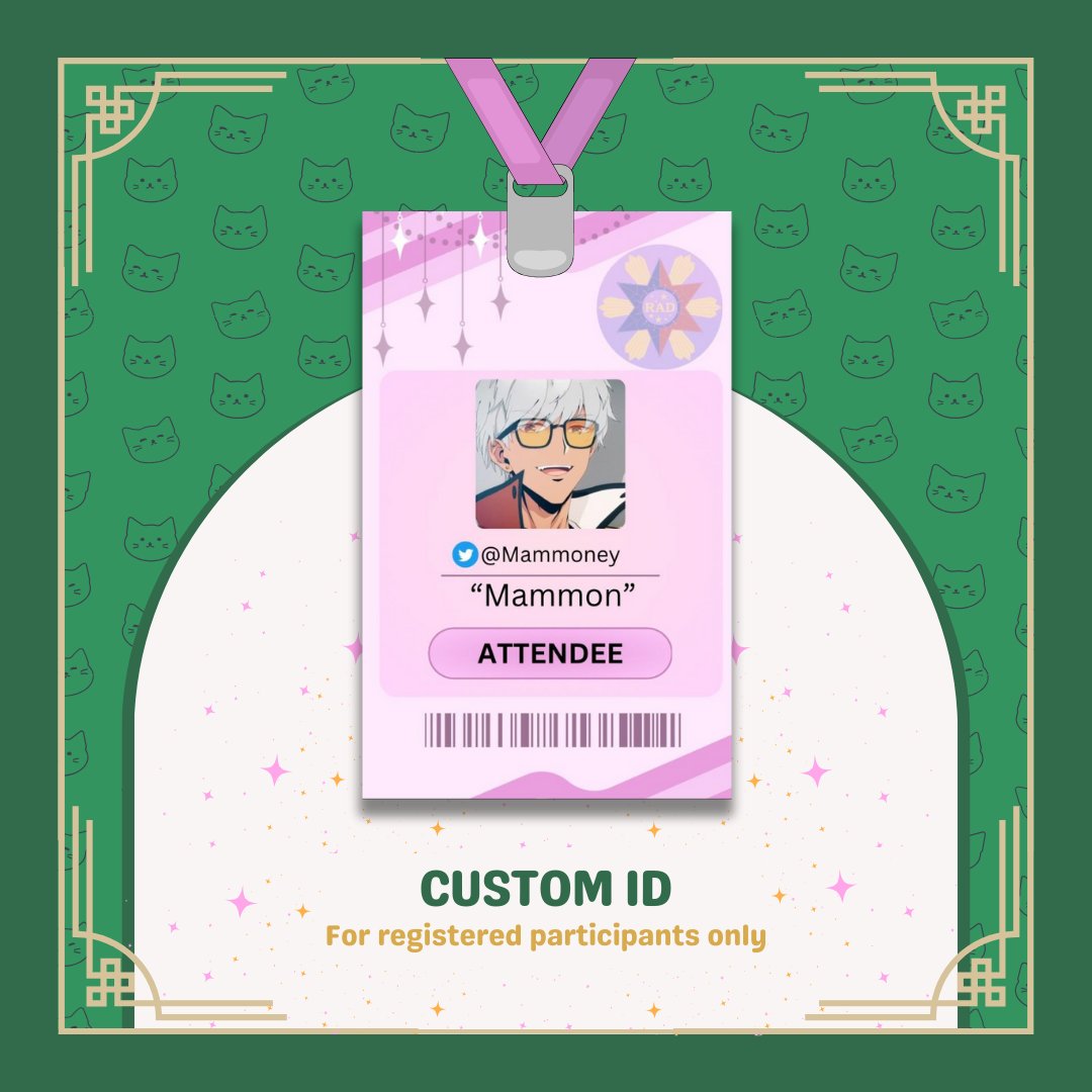 RAD_SC_PH2023's tweet photo. 📢 Last chance to get your Custom IDs!  

Don't miss out on this pawsome opportunity to get your very own personalized ID for our Whiskers and Wonders event! ✨🐾
We'll only be accepting them until today! Hurry, before its too late!
#WhiskersandWonders #RADSCHPH https://t.co/MY47ikdq34