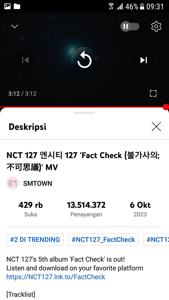 blueberriesdoie's tweet photo. FACT CHECK STREAMING PARTY🔥

CHECK THE FACTS WITH NCT 127 
#FactCheck_OutNow 
#우리칠_고팩쳌 
#NCT127_FactCheck 

🔗https://t.co/TASQWLOXLY…

DON'T BREAK THE CHAIN ‼️⛓️
tags: @ketawaketiway @JAEHYUNISGOOD @snowballnyarara https://t.co/nbmN6YguSj