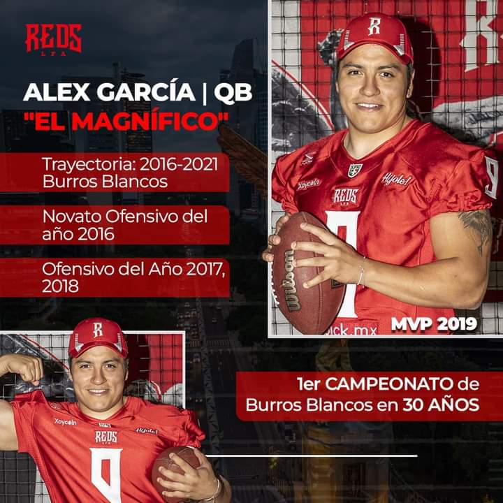 Conoce a nuestro nuevo quarterback, El Magnífico se estrenará como profesional con nosotros. 
#ChilangoPower