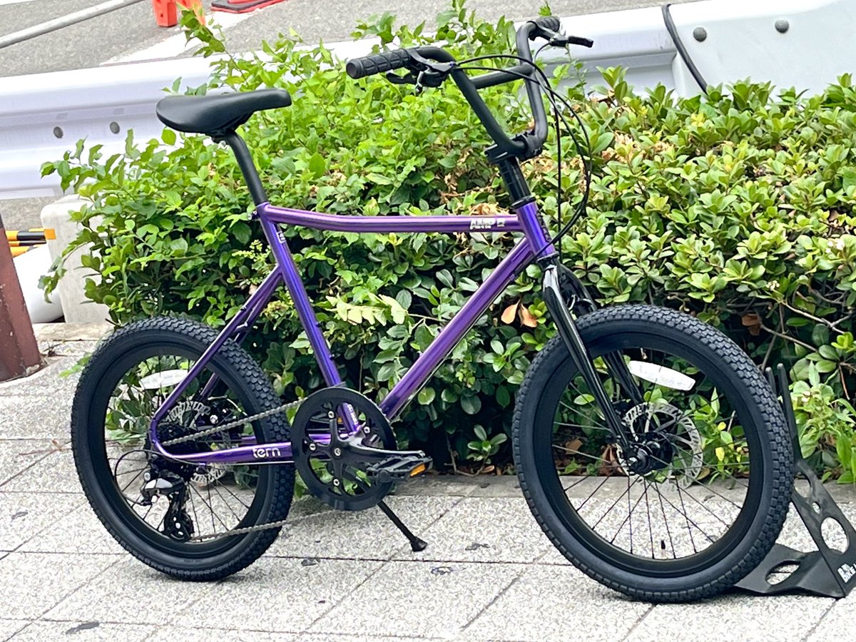 _viacycle's tweet photo. TERN AMP F1
モスグレーに続きパープルも入荷しております!
#ternampf1 #ミニベロ https://t.co/Hgh84WcgYY