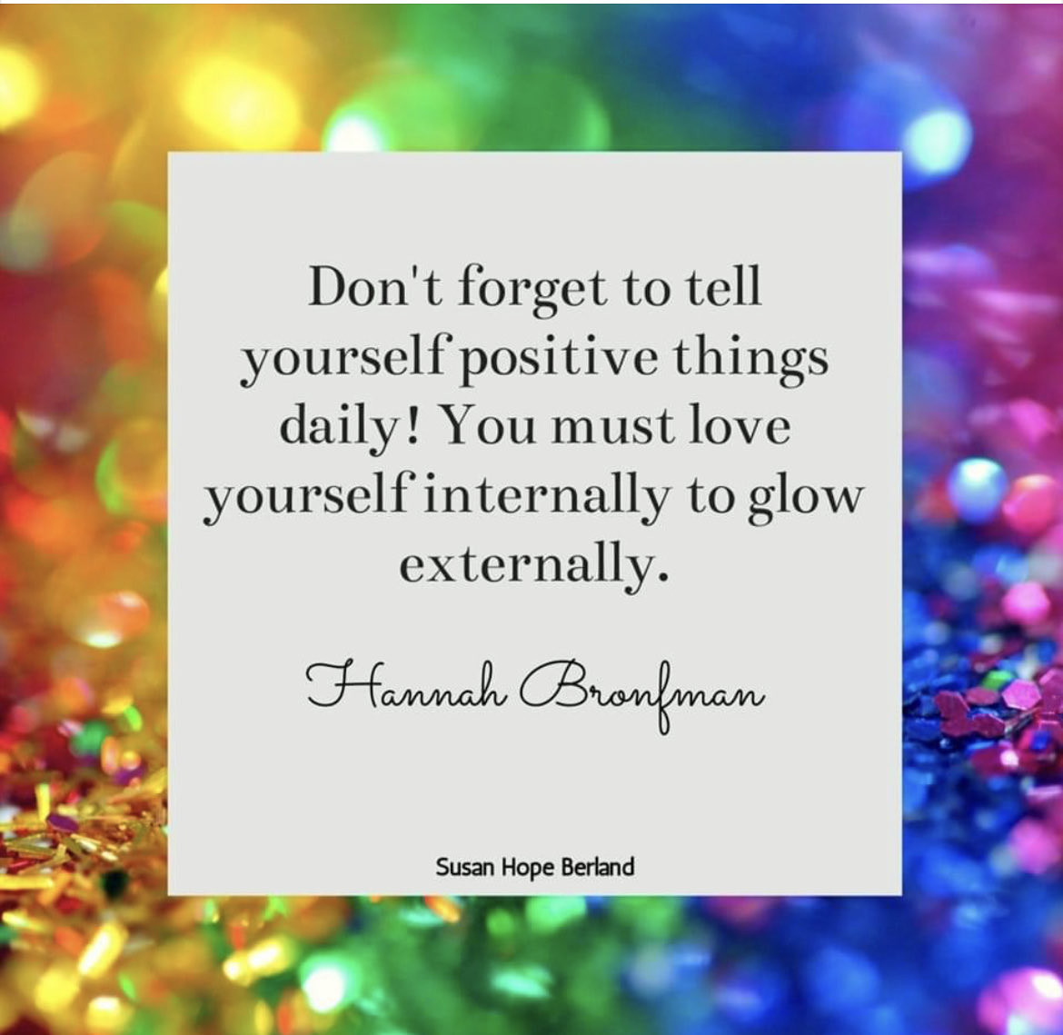 Love yourself