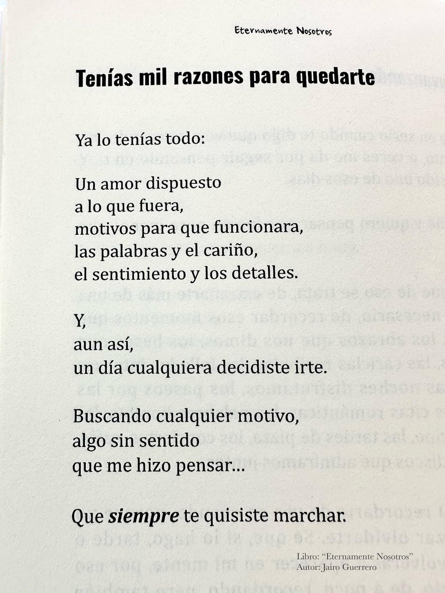 JaiiWriter's tweet photo. Libro: “Eternamente Nosotros” 📗 https://t.co/JJK1kVde60
