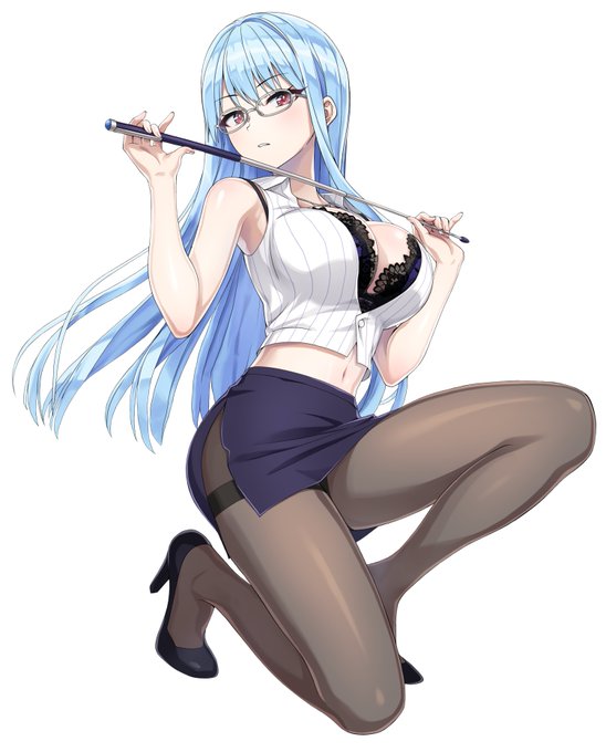 ドルウェブの氷織さん
手袋も追加したらいい感じになりそうだったので描き足してたら時間が掛かってしまった
4枚目はメガネなし差分 