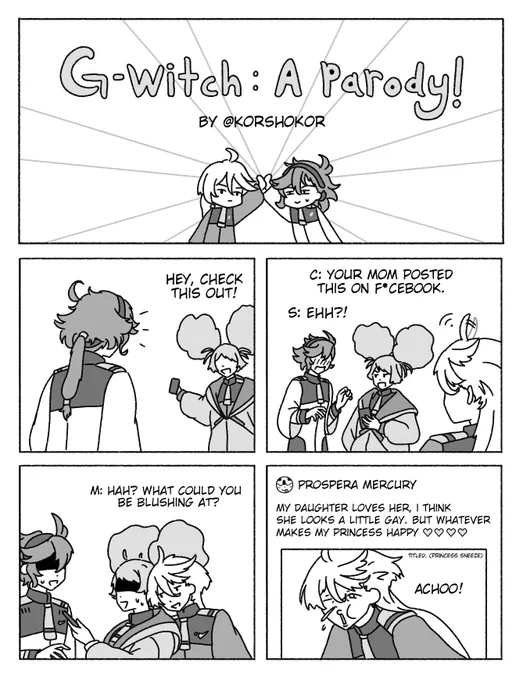 G-Witch: A Parody (Part 8)   
#水星の魔女 #G_Witch #スレミオ 