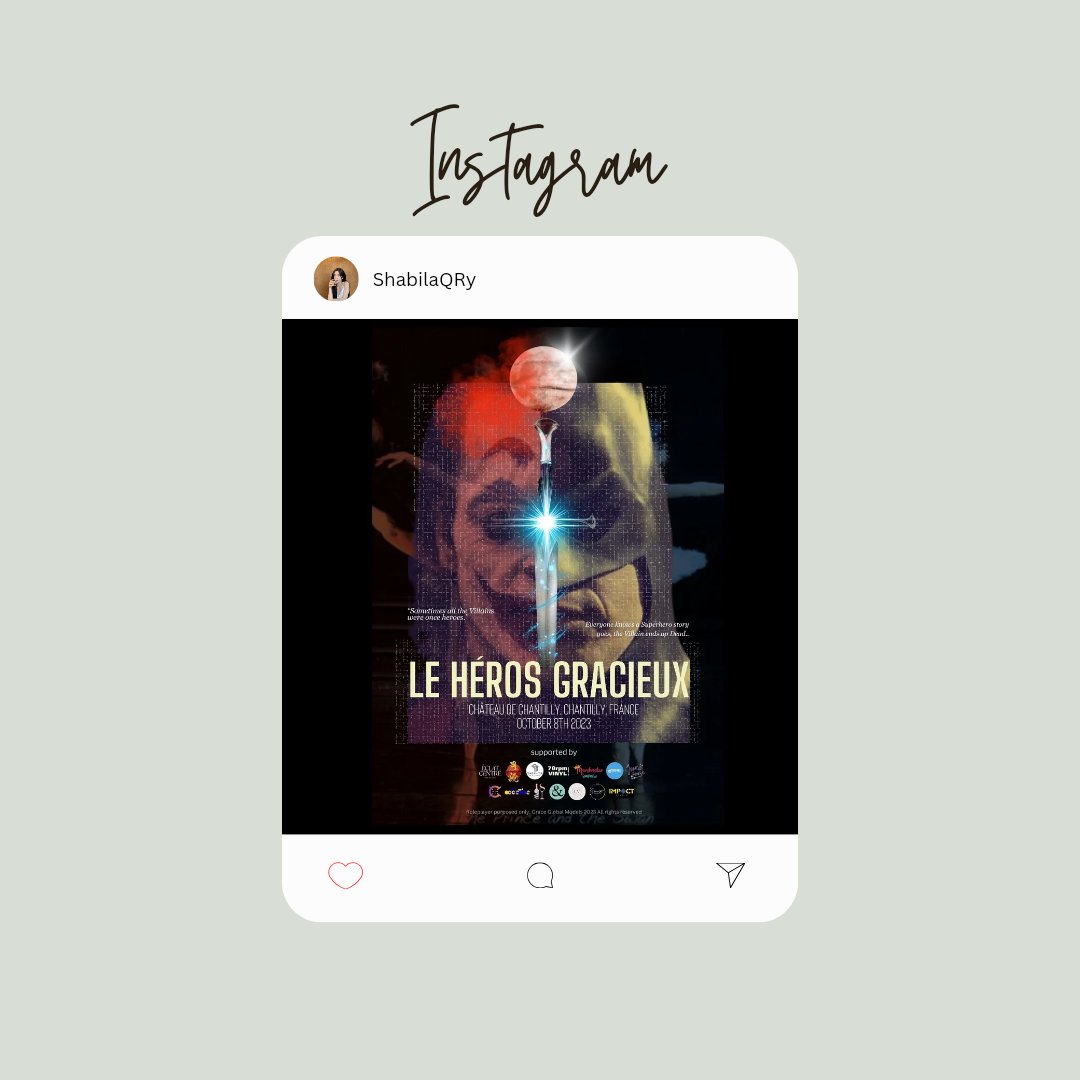 ㅤ

𝐼𝑁𝑆𝑇𝐴𝐺𝑅𝐴𝑀

𝖲𝖧𝖠𝖡𝖨𝖫𝖠𝖰𝖱𝖸 posting a new photo ::

Mark your calendars for October 8th, 2023! Grace Global Model is throwing a fancy runway show called “Le Heros Gracieux” at Château de Chantilly in Paris.

ㅤㅤ