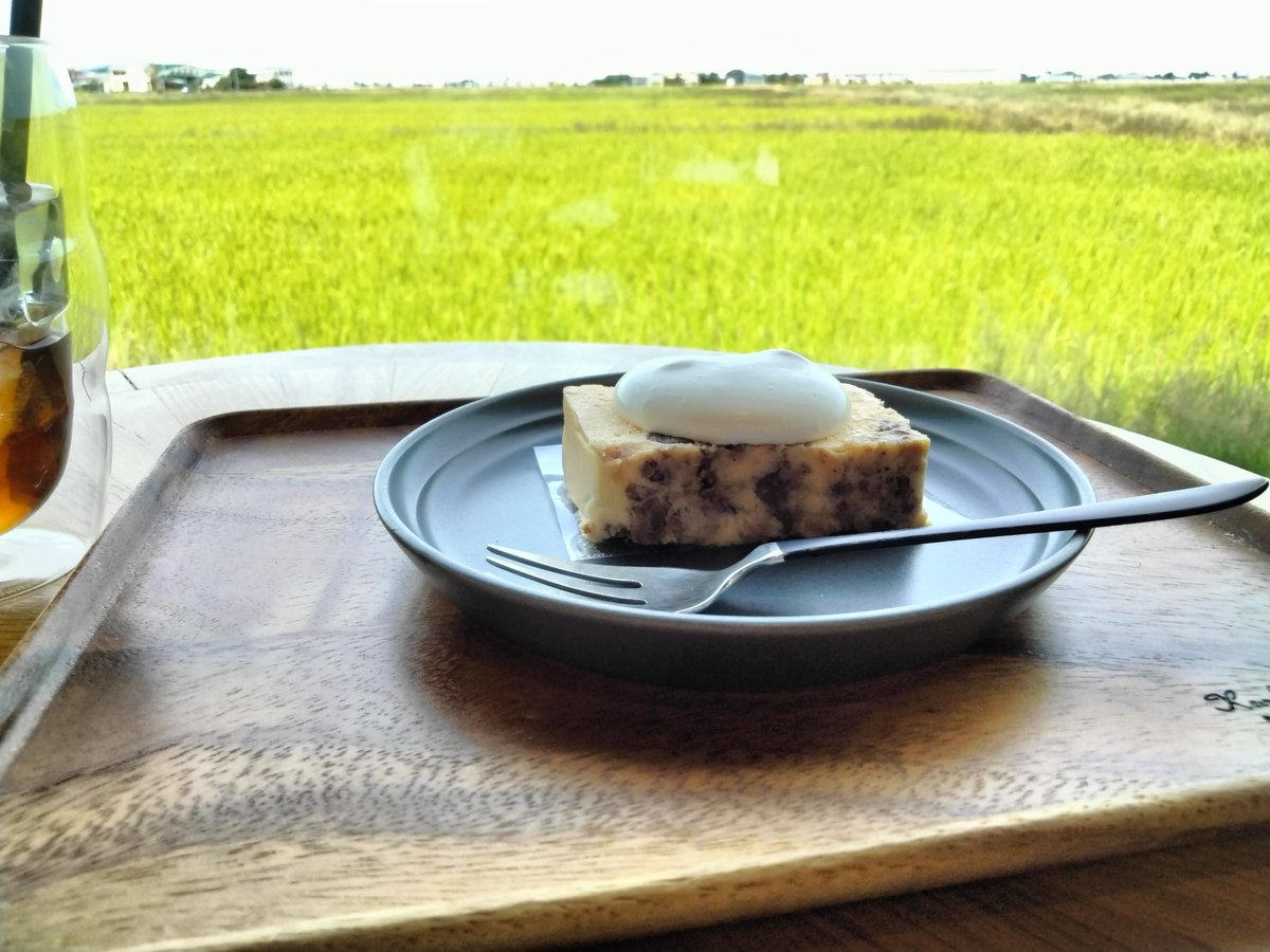 huwahuwa_ramune's tweet photo. お腹減ってたので、追加注文(笑)
つぐちゃん席が空いたので
移動させてもらいました🍰
濃厚チーズテリーヌラムレーズン
ラム酒使われてて美味しいっ
今もたまに来てるのかなぁ🧸✨
#小熊倫実
#KKVEL https://t.co/2C7NxyVzkK