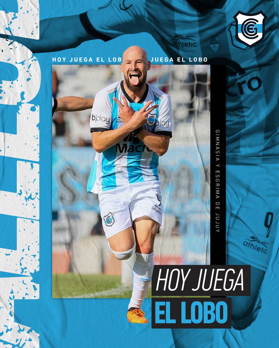 OficialGyEJujuy's tweet photo. ¡𝗛𝗢𝗬 𝗝𝗨𝗘𝗚𝗔 𝗘𝗟 𝗟𝗢𝗕𝗢! 

Esta tarde, desde las 18.00 horas, Gimnasia y Esgrima de Jujuy visita a Racing de Córdoba por la trigésimo tercera fecha de la Primera Nacional. 

#VamosLobo🐺⚪️🔵 https://t.co/S7HNSTDKvh
