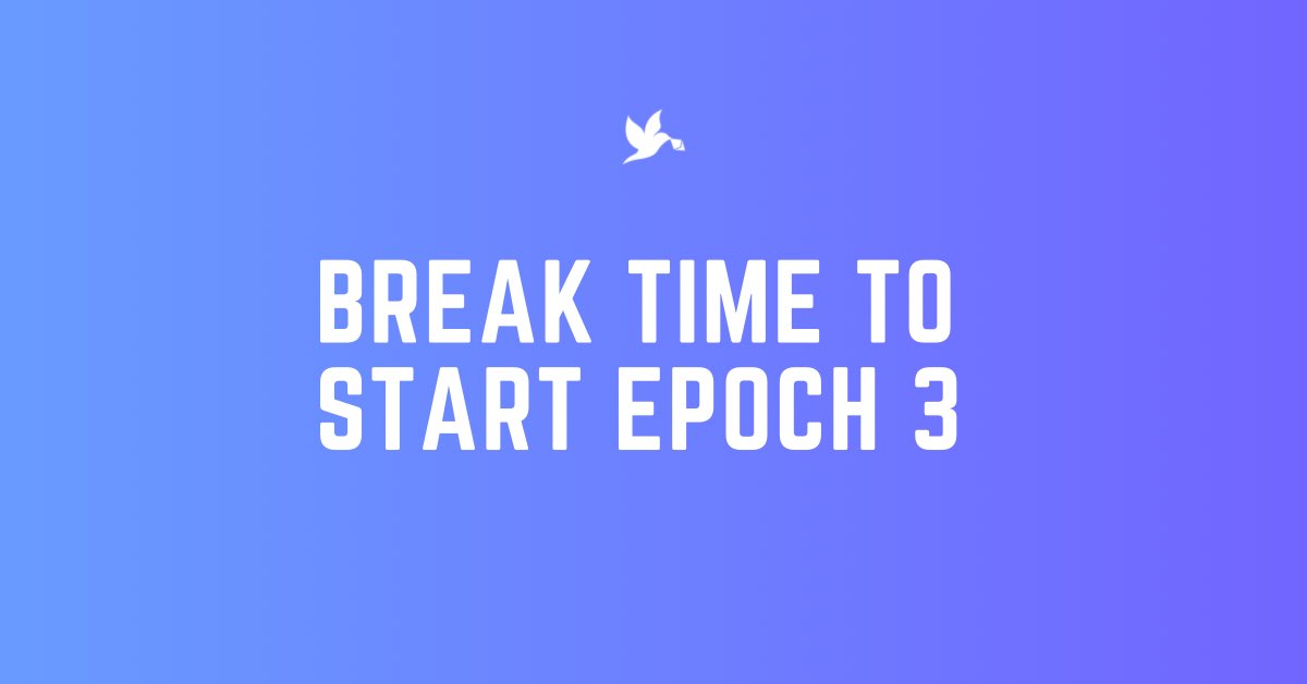 post_fi's tweet image. 📢 Attention post.tech community! Epoch 2 has officially come to a close. 

🛑 We require 12-24 hours to gear up for the launch of Epoch 3. 

Stay tuned for updates! 🚀