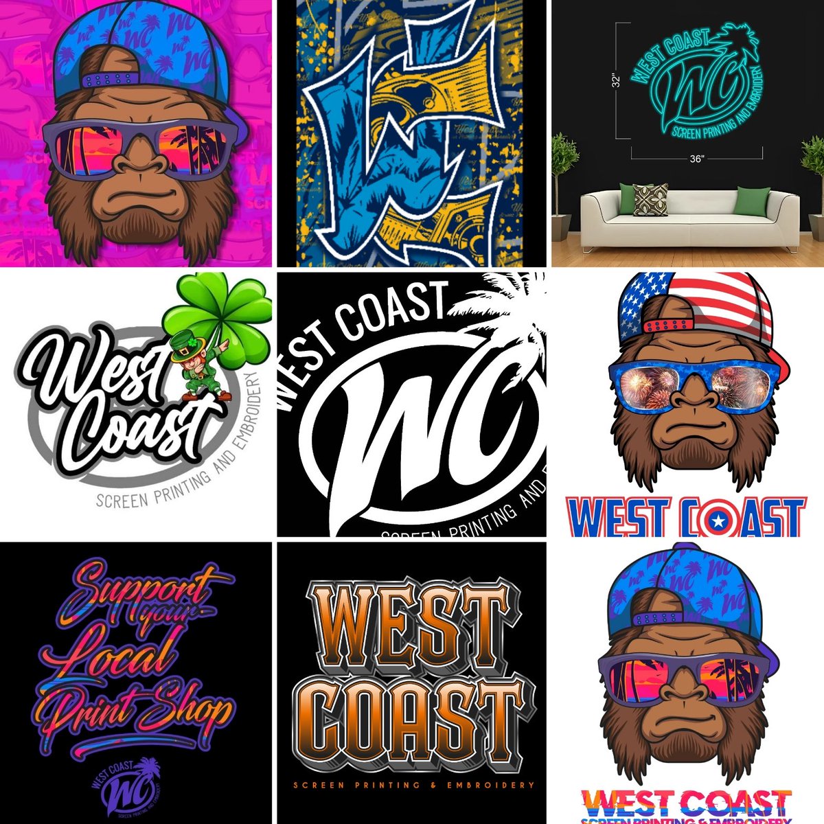 West Coast Screen Printing & Embroidery tweet media