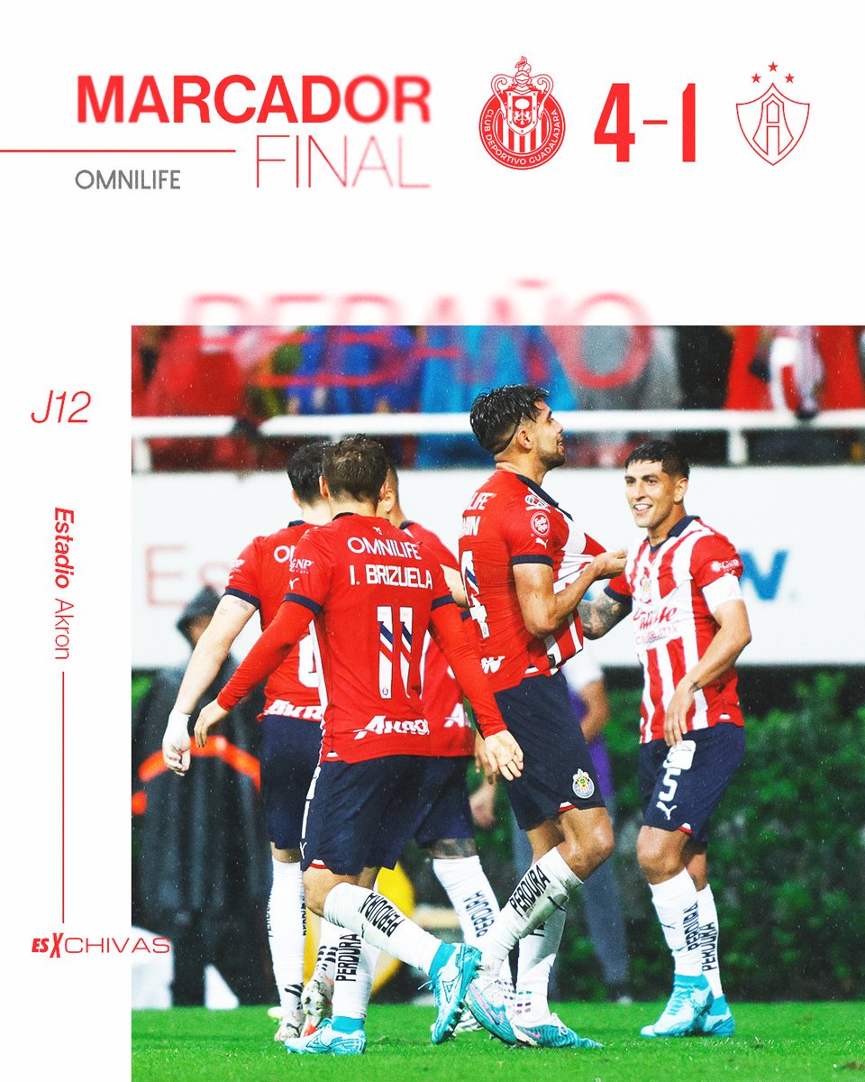 ESTE ES EL RESURGIR. DE AQUÍ TODOS PARA ADELANTE. 

🇫🇷¡GANÓ EL GUADALAJARA CON SU GENTE Y EN SU CIUDAD! 🇫🇷 

MÁS FUERTES QUE NUNCA, #ESPORCHIVAS 🐐