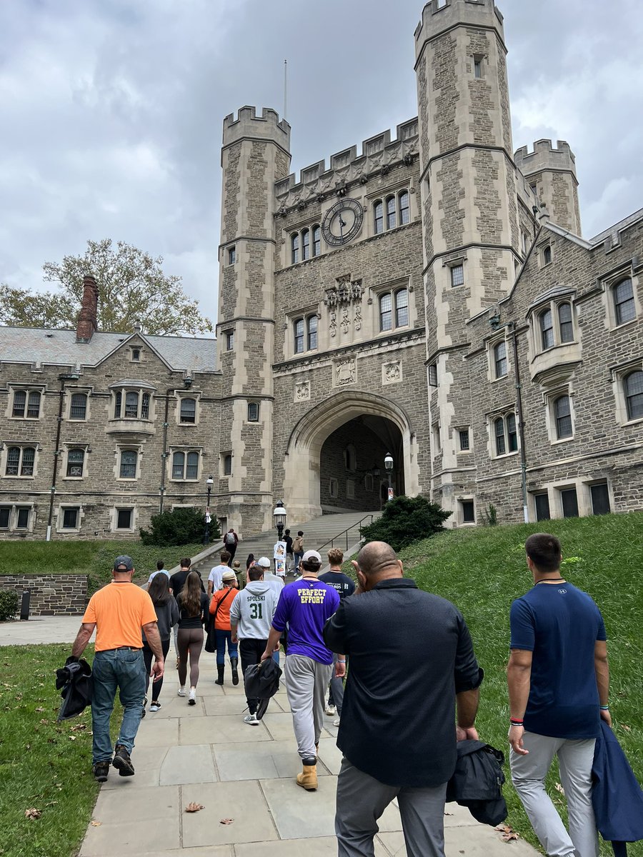 Thank you <a href="/Coach_Flinn/">Brian Flinn🤫</a> and the rest of the Princeton coaching staff for the invite and great game day experience.