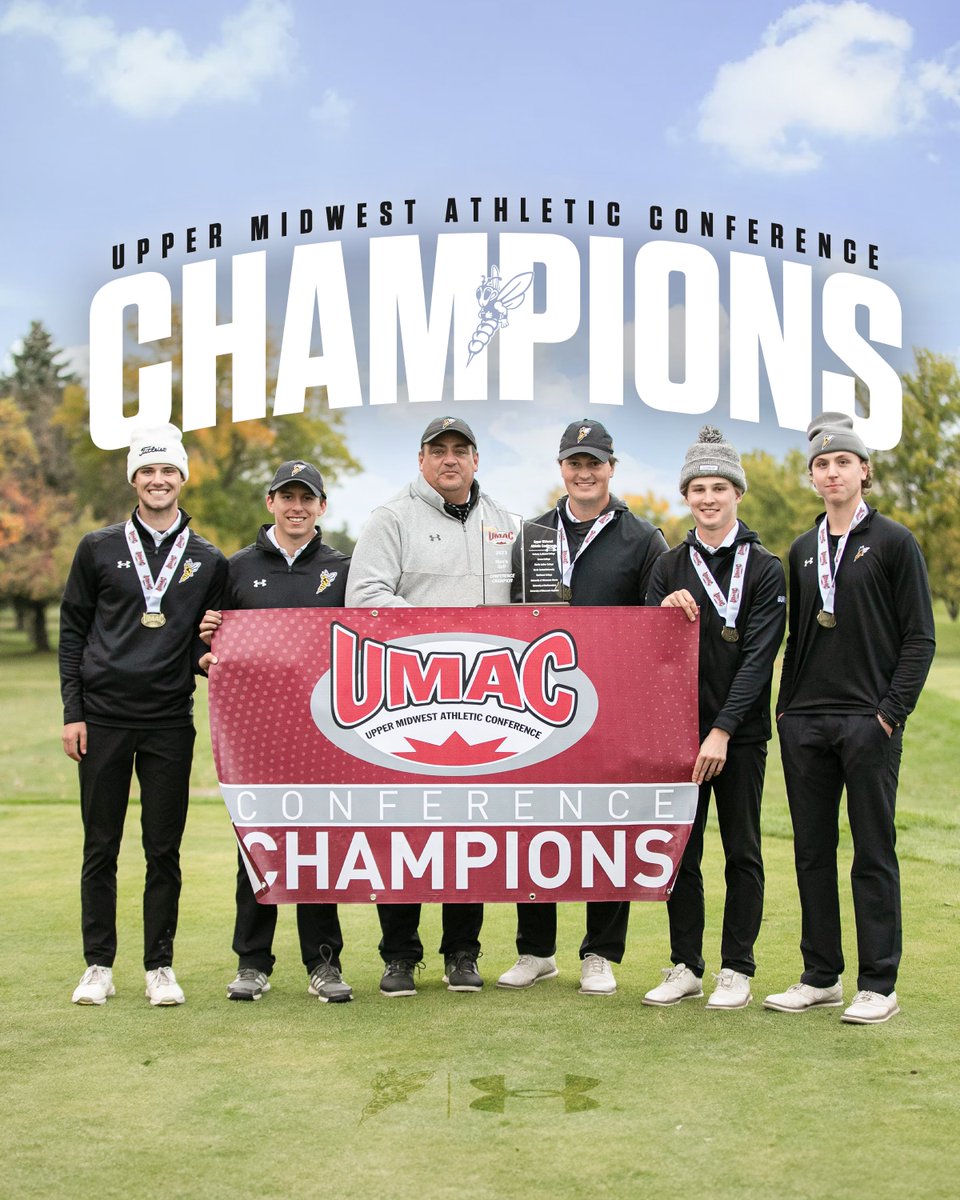Champions! Your <a href="/umacathletics/">UMAC Athletics</a> conference champs! ⛳️📸

#WeAreSuperior