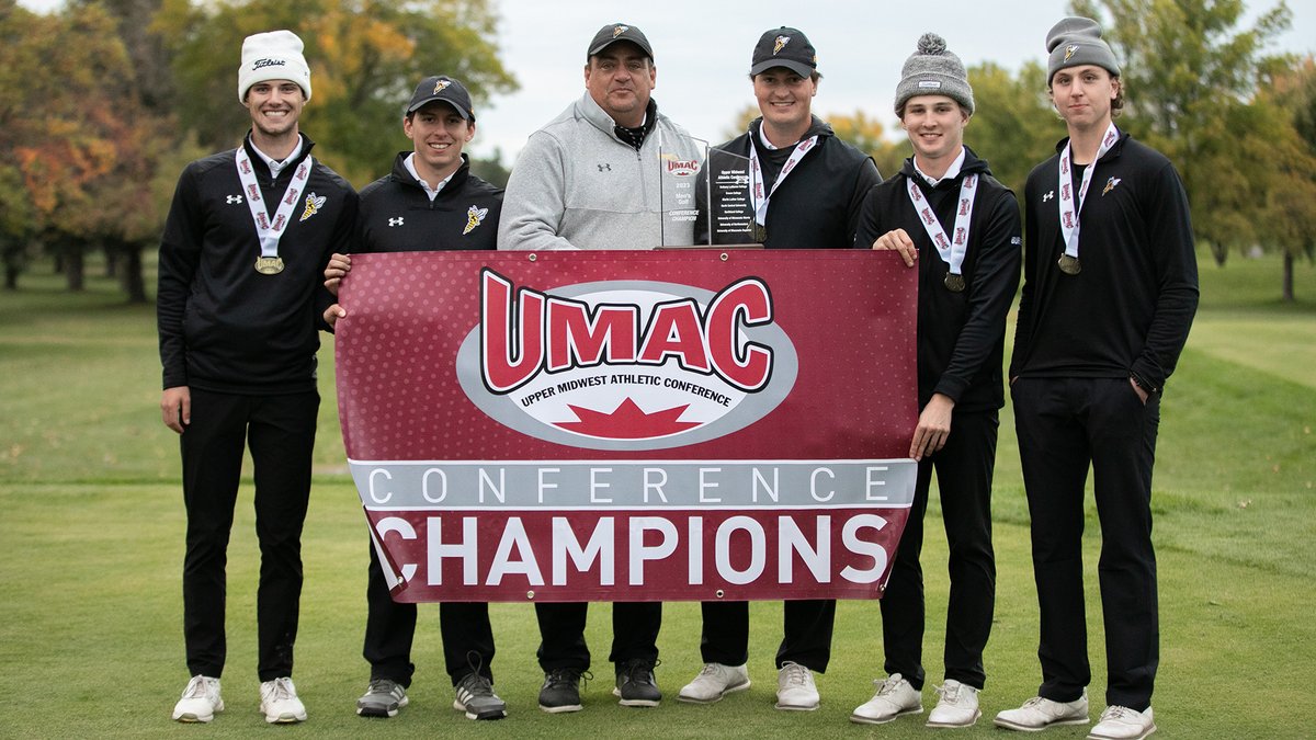 RECAP: The Yellowjacket men claimed the 2023 UMAC men's golf title, making them conference champions for the fifth time in six years.

Read: bit.ly/3F8gsYY

#WeAreSuperior