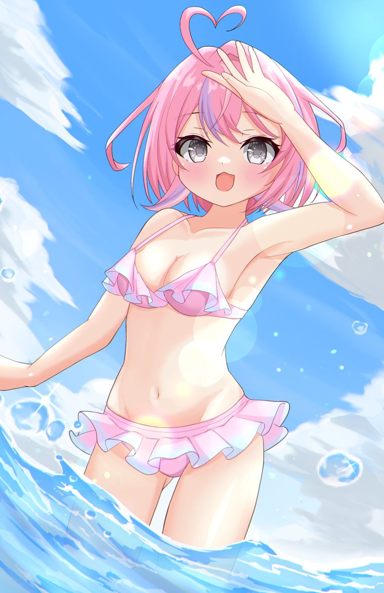 「夏終わってるけど描きたかったやつ #まじぱねぱれっと」|ぬまみずきのイラスト