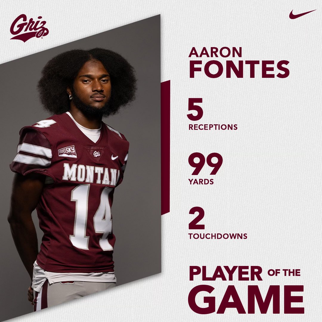 He brought the spark and Aaron Fontes is this week’s player of the game! #GoGriz