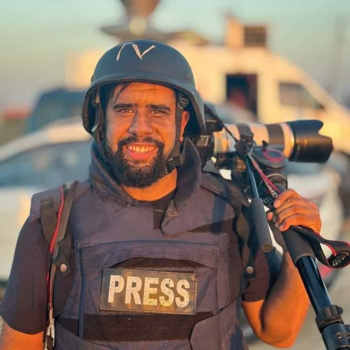 Another brave journalist of Palestine, Nidal Al-Wahidi, martyred, may Allah grant him Jannah al-Firdus, Ameen #Hamas #Israel #طوفان_الأقصى #الهلال_الاخدود #Palestine