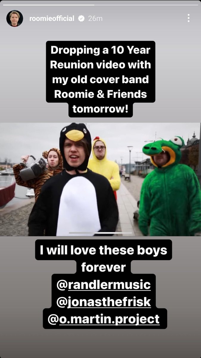Danni_O_fficial's tweet image. For anyone who missed it on IG (bc you're still only here?) You do NOT want to miss the 
ROOMIE &amp;amp; FRIENDS REUNION Special! Trust me! 🐯🐥🐊🐧❤️