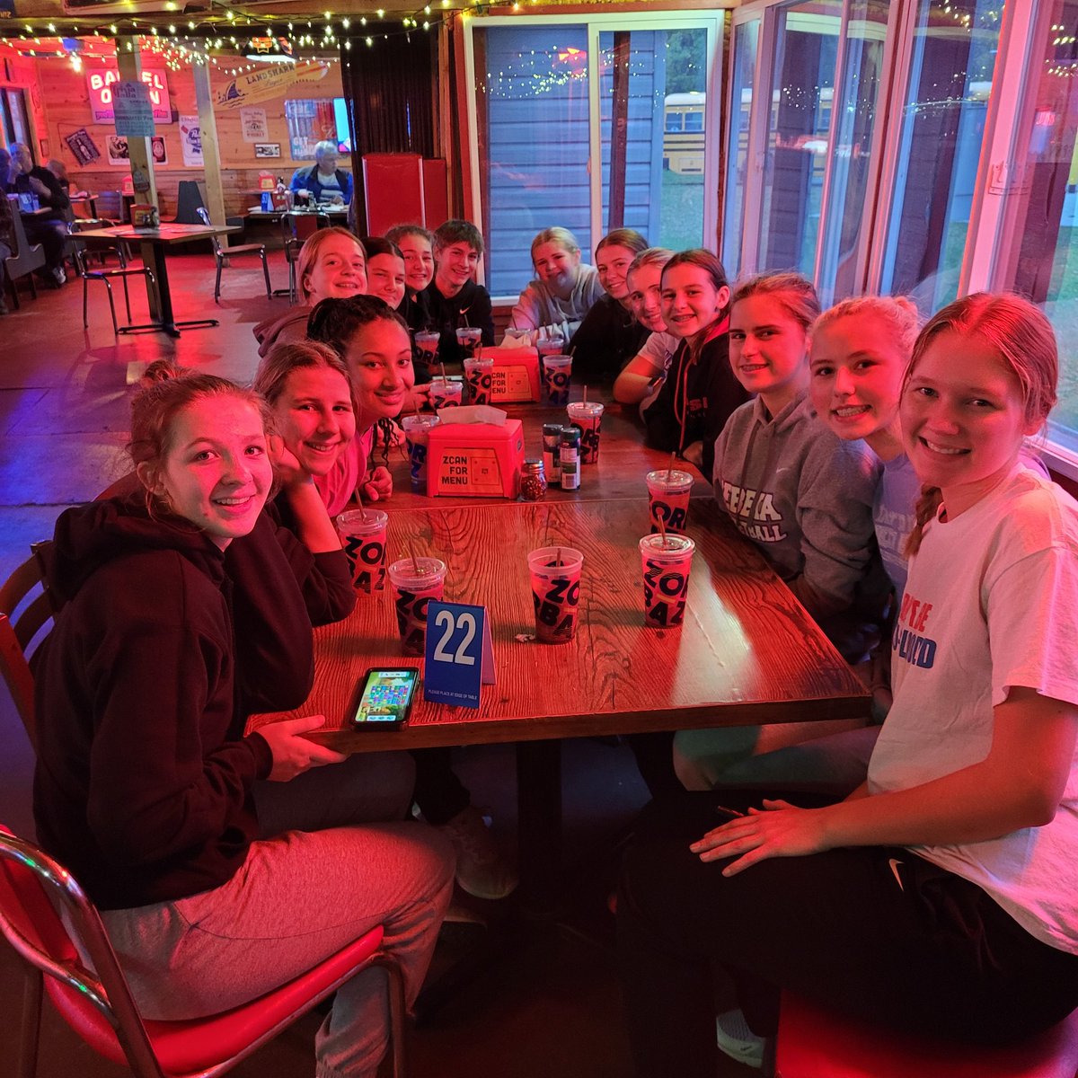 Because it is tradition to have Zorbaz after Perham Tourney! 6th place out of 16 today! Way to battle today!