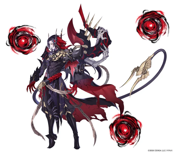 「あやかしランブル!」の第16章「ボスアバター」と、外伝3「NPC帝釈天」「NPC古代ゴーレム」のイラストを担当しました!#あやらぶ games.dmm.com/detail/ayarabu…