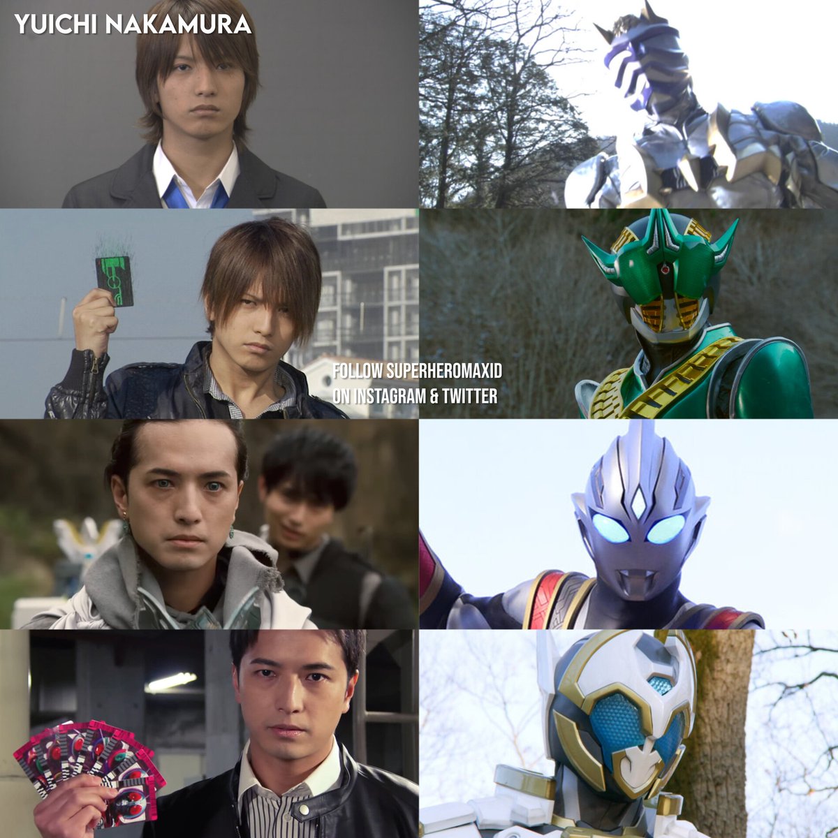 SuperheroMAX_ID's tweet image. Happy 36th Birthday to Yuichi Nakamura

#KamenRiderZeronos
#EvilTrigger
#KamenRiderZein