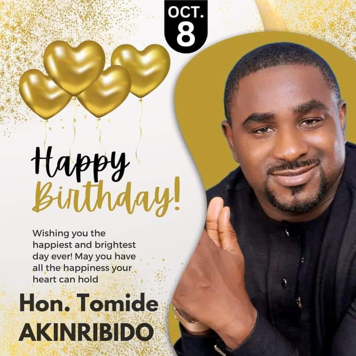 Happy birthday to a distinguished Egin man! May the universe remain kind to you my Hon. @MrTomide. Cheers to an amazing year, sir.