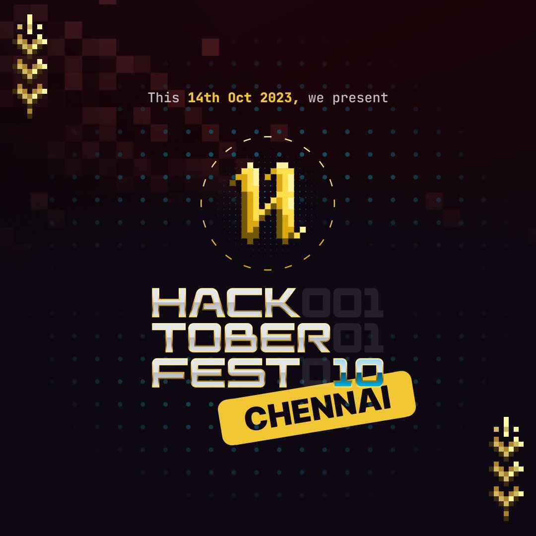 Akshu_on_github's tweet photo. வணக்கம் சென்னை!

Super excited to invite the community to the 10th Edition of Hacktoberfest - this time in-person, and in Chennai! ✨

Miss pannidathenga!

Join us next week, registration link below: ⬇ https://t.co/lFxrLmHNNs