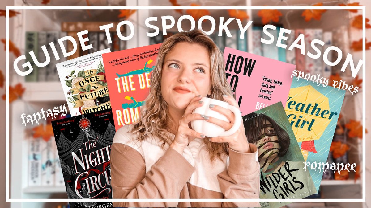 🍂NEW VIDEO🍂

An ultimate guide to books to read for the halloween spirit! I've got romance, fantasy, generally spooky vibes, cosy vibes and (hopefully) something for everyone  

youtu.be/9GpIRvv1ZaY