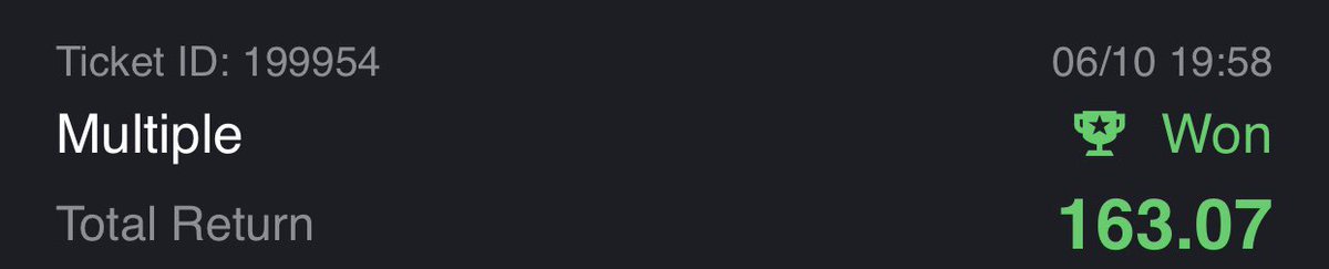 ddglide10's tweet image. Thanks bro I flexed by 7 and won