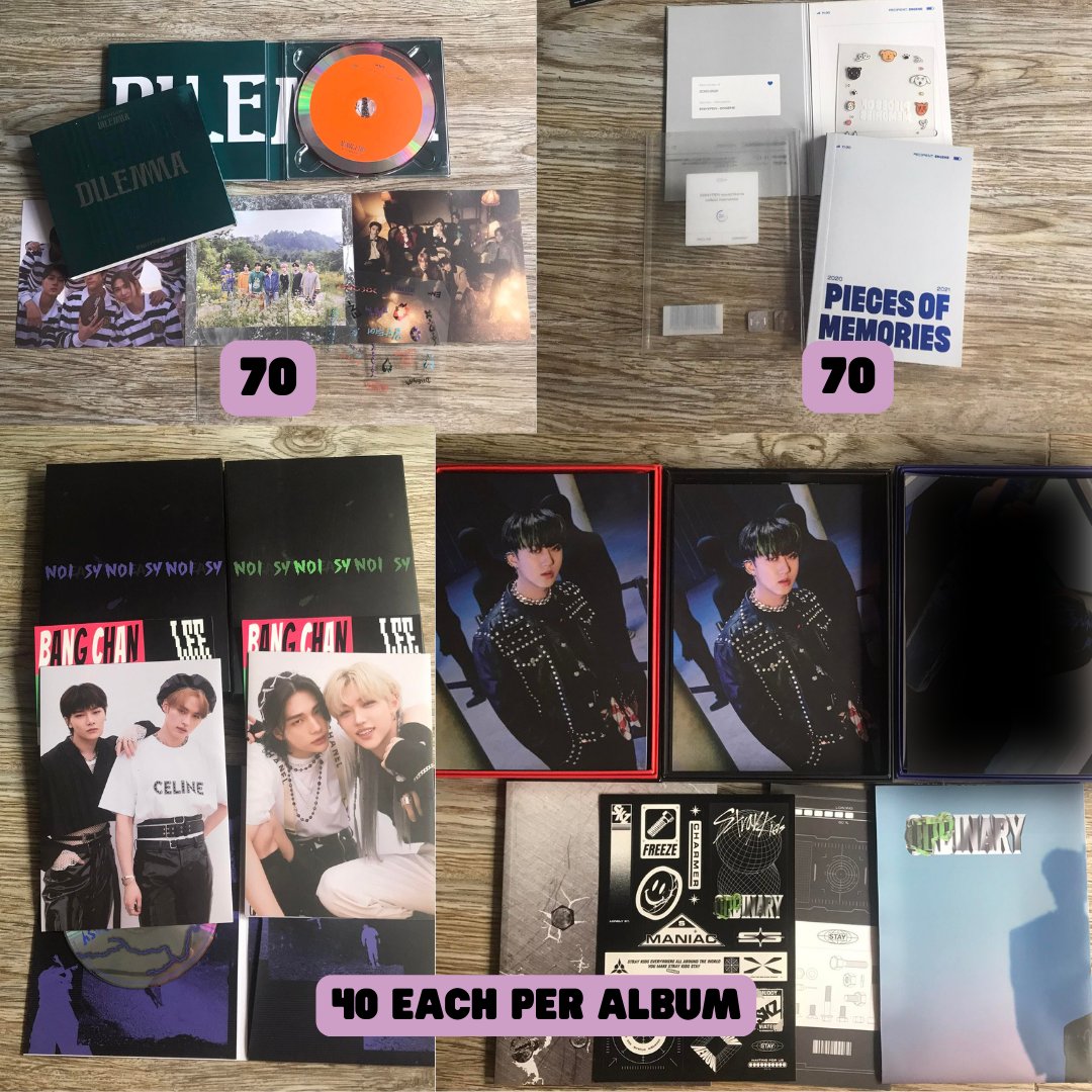 __wonniee's tweet photo. wts lfb txt enhypen straykids seventeen 

soobin yeonjun heuningkai taehyun dilemma essential pieces of memories attacca 2021 memory book thursday child deco kit oddinary

• all are in good condition
• still nego, dm me!
• prio payo/2days
• will ship tomorrow

. help rt pls! https://t.co/GGBDPNDVz9