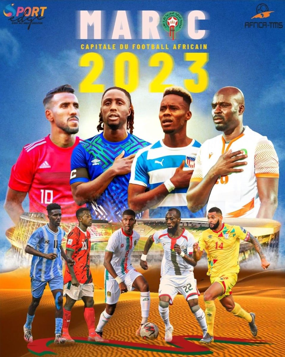 EvrardFul's tweet photo. 🚨Maroc 🇲🇦, capitale du football africain 2023
9 équipes africaines pour 8 matchs du 14 au 17 octobre 2023.
Y participent : 🇧🇯 🇧🇫 🇱🇷 🇱🇾 🇲🇬 🇲🇷 🇳🇪 🇸🇱🇸🇴
#SportEdge et #africa_tms numéro un de la logistique sportive en Afrique
#Morocco @Izemanass #EvrardFulgeraleduBenin https://t.co/UyFmQ70i7h