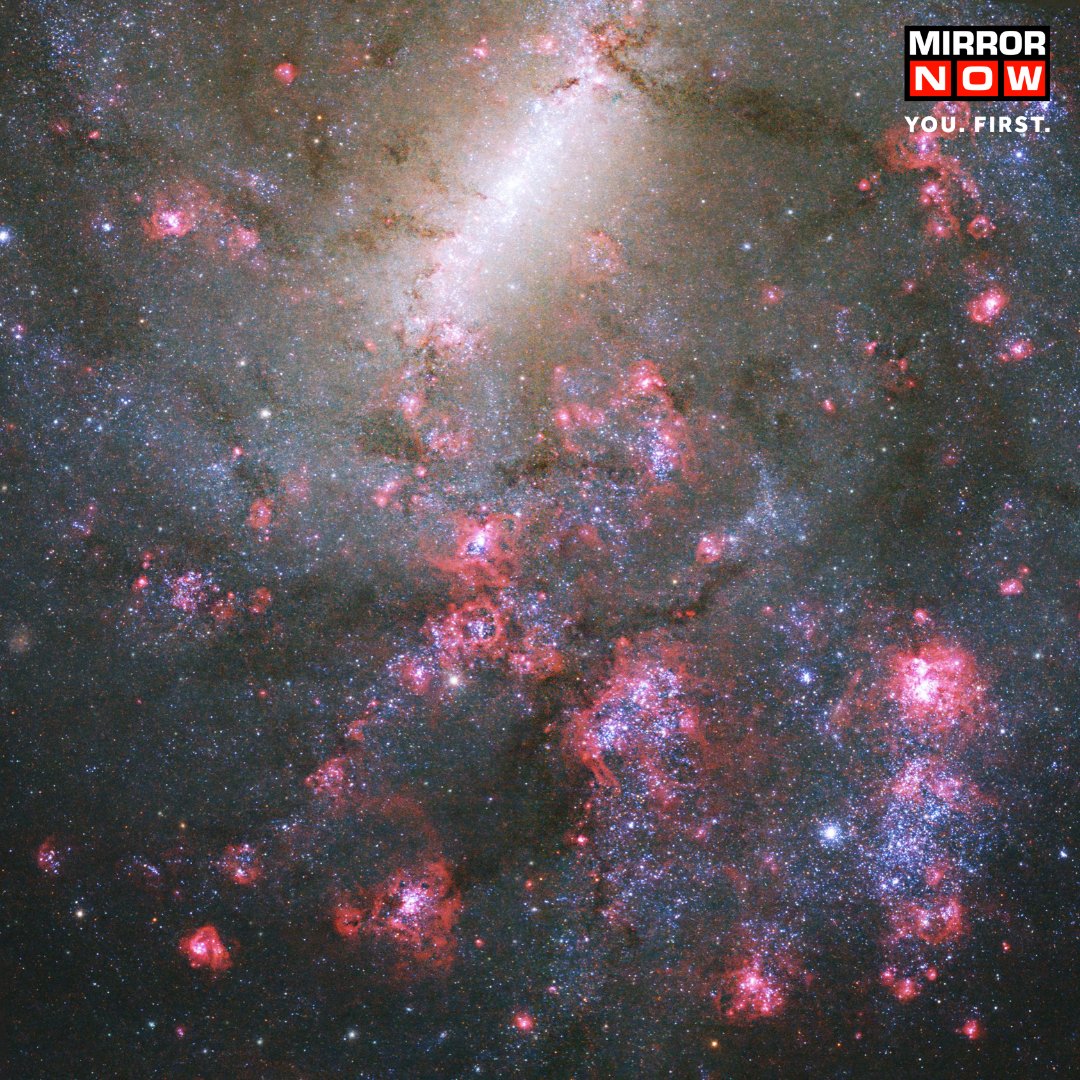 MirrorNow's tweet photo. #NASA shared breathtaking new pictures from the @NASAHubble this week to celebrate "#galaxyweek."
These images display different kinds of #galaxies throughout the cosmos. https://t.co/G1aidLnjYV